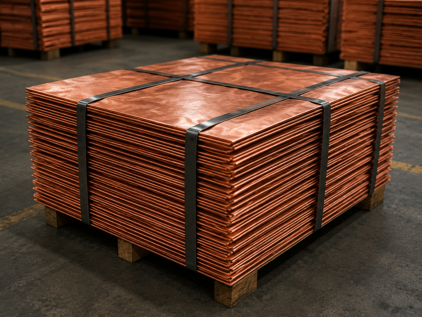 Copper Cathode ET EQ Grade export bundle