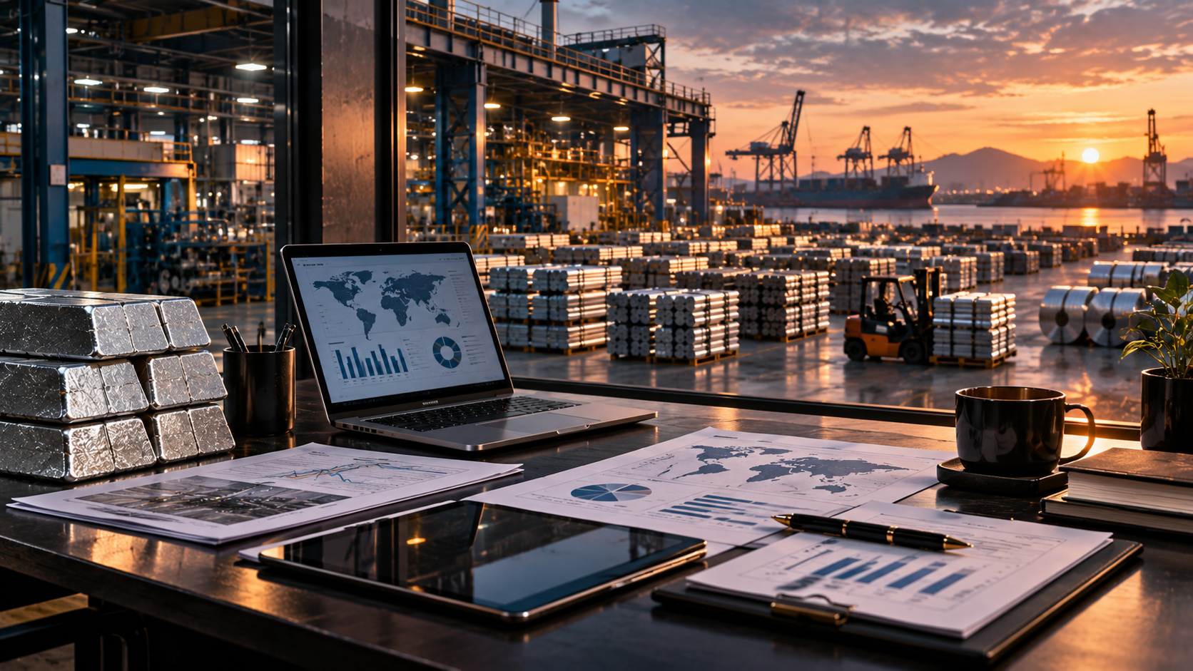 Industrial production and international marketing coordination
